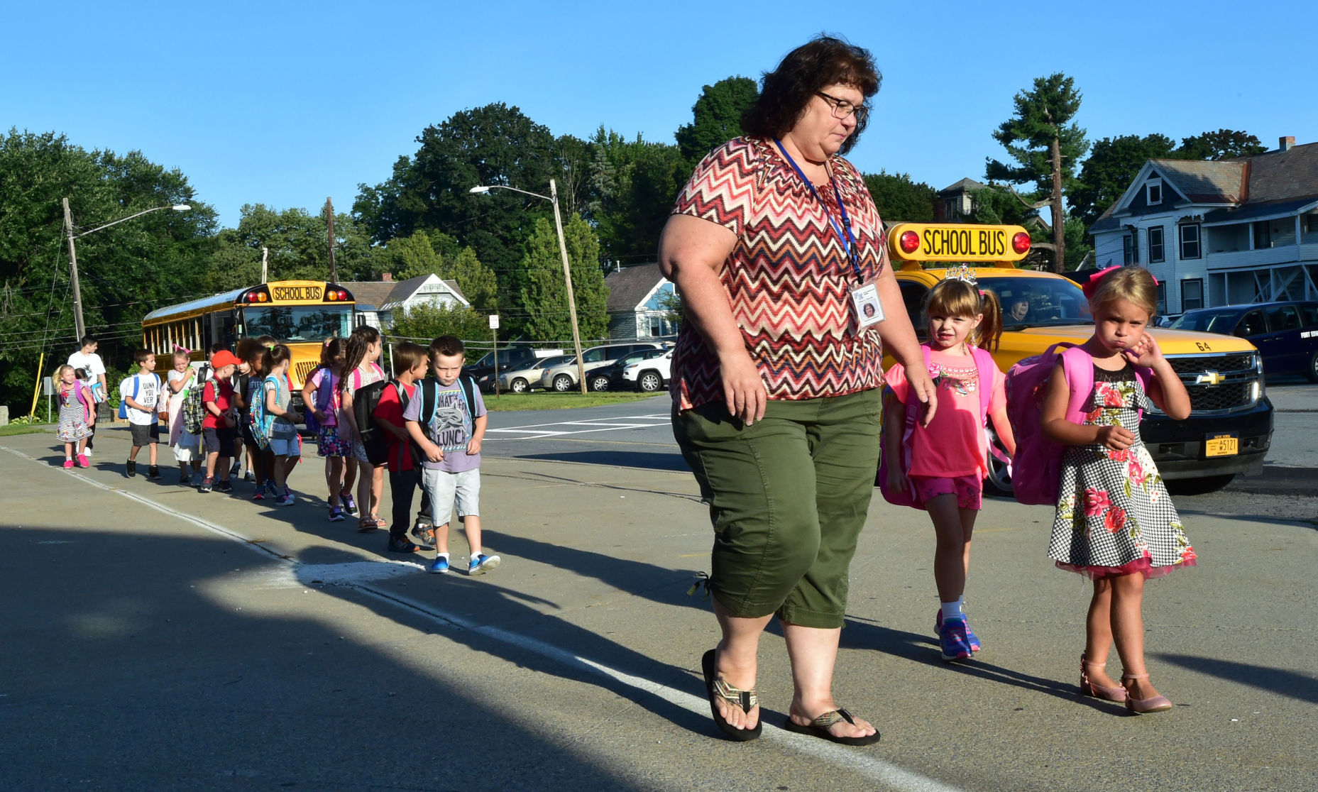 First day at Fort Edward